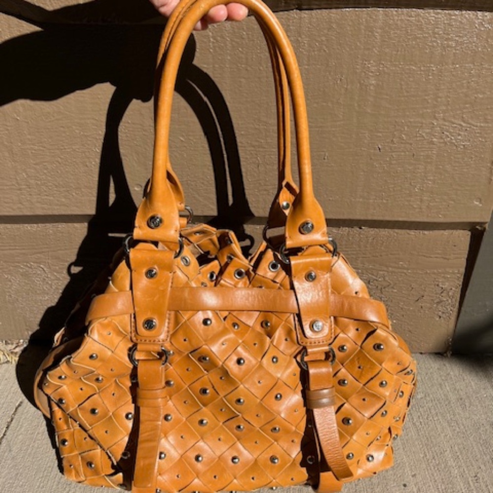 Francesco Biasia leather purse-satchel